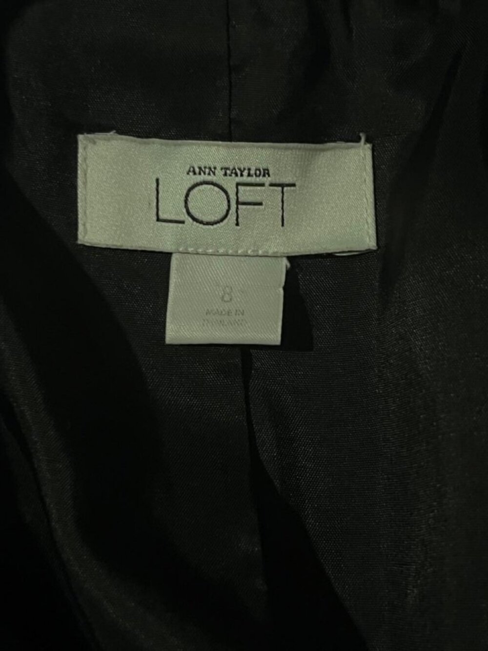 Ann Taylor Black Ruffle Jacket - Picture 5 of 6